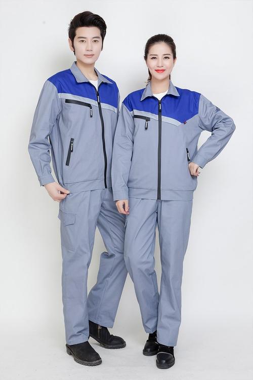 艾西朗 帶反光條純棉防靜電服工裝定制廠(chǎng)家化工廠(chǎng)工服電子廠(chǎng)服裝